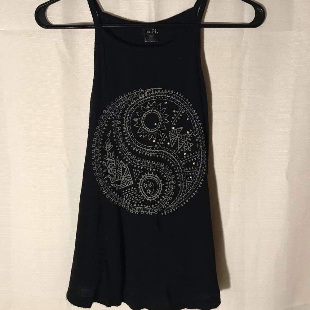 Cute spaghetti strapped tank top